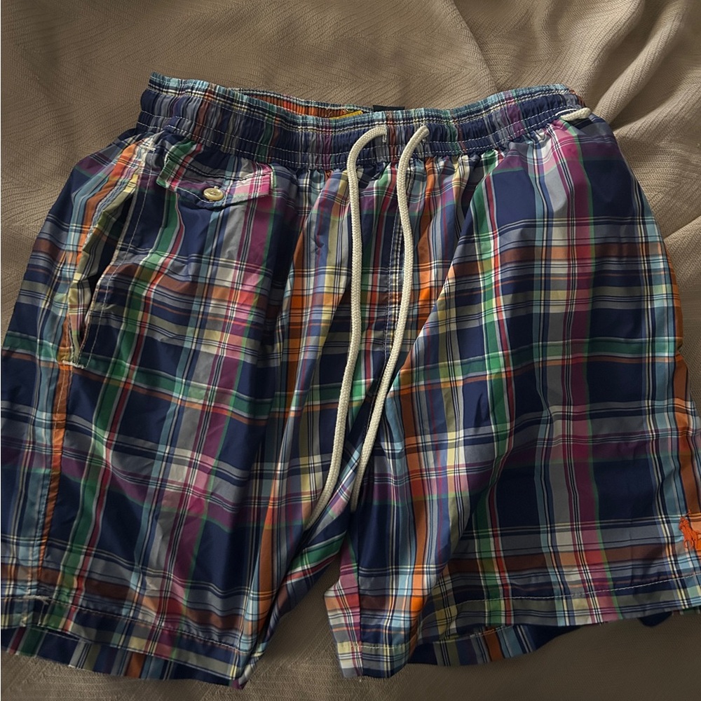 Polo Ralph Lauren Plaid Swim Shorts